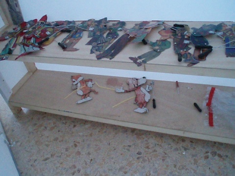 Ένα πιο κοντινό με τις φιγούρες